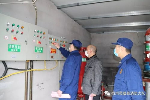靈璧消防救援大隊深入轄區開展企業復工 復產消防安全指導檢查