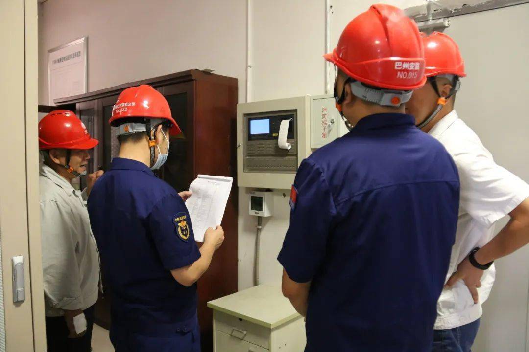 巴中消防聯合供電公司開展變電站消防安全檢查工作_進行_隱.